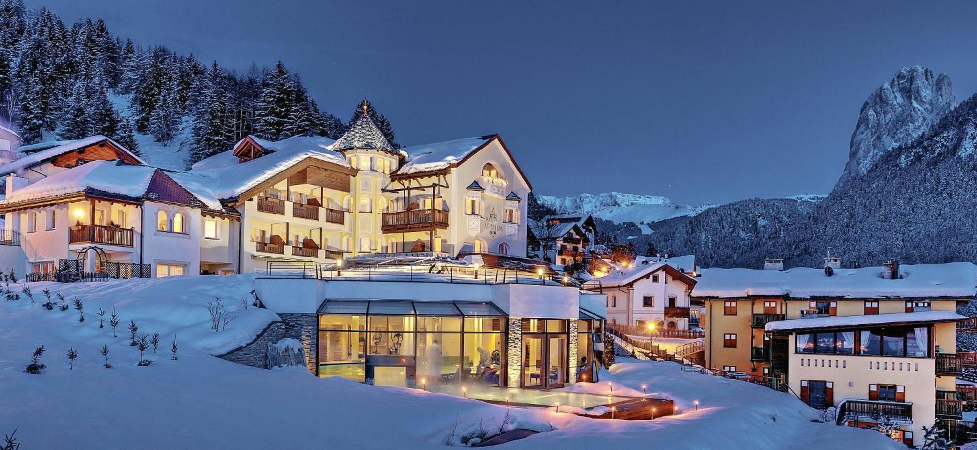 Alpenheim Charming & Spa Hotel Ортизей Екстериор снимка